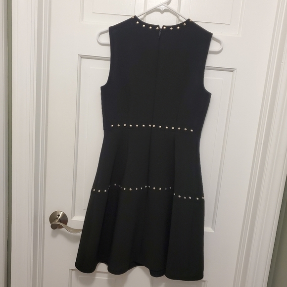 EC Kate Spade New York Studded Crepe Cocktail Party Dress Size 2, Black - Picture 11 of 11